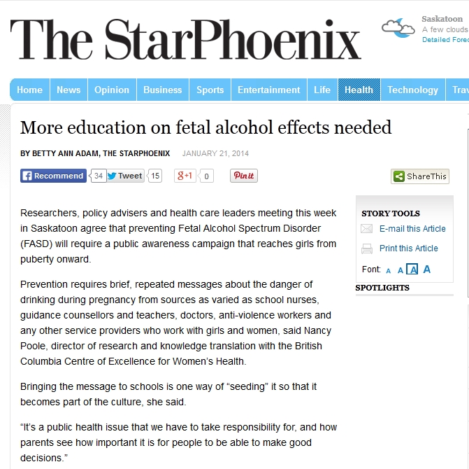 www_thestarphoenix_com_health_More+education+fetal+alcohol+effects+needed_9409857_story_html